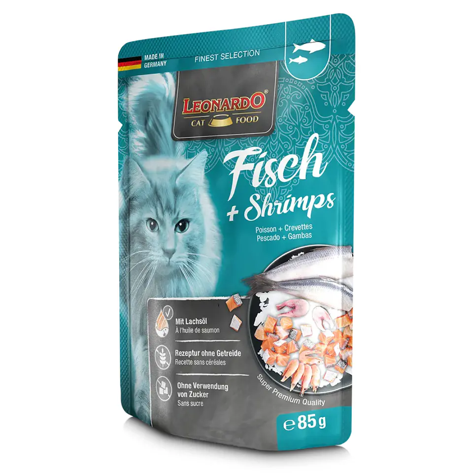 LEONARDO POUCH PESCADO 85 GRS.  1