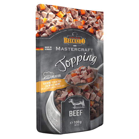 BELCANDO TOPPING TERNERA 100 GRS. 