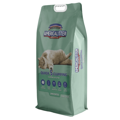 AMERICA LITTER QUICK CLUMPING 20 K.