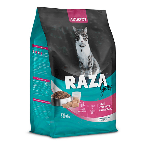 RAZA GATO ADULTO POLLO 10 K. 