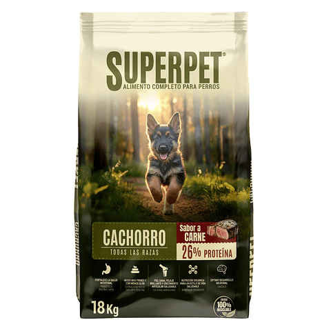 SUPER PET CACHORRO 18 K.