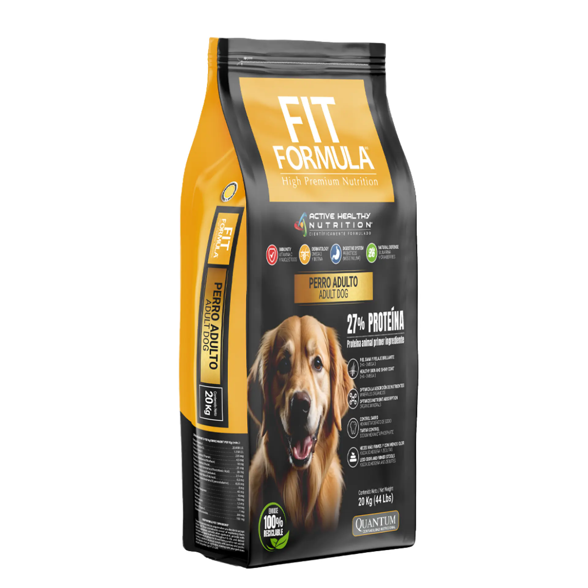 FIT FORMULA ADULTO 20 K. 1