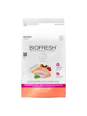 BIOFRESH ADULTOS RAZAS PEQUEÑAS Y MINIS LIGHT 3 K. 