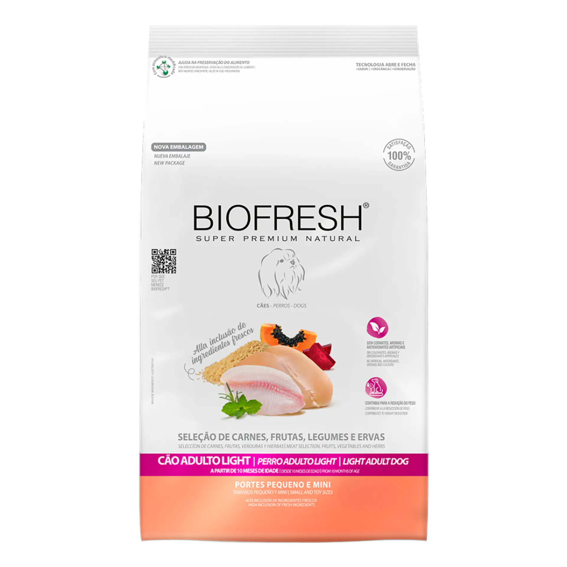 BIOFRESH ADULTOS RAZAS PEQUEÑAS Y MINIS LIGHT 3 K.  1