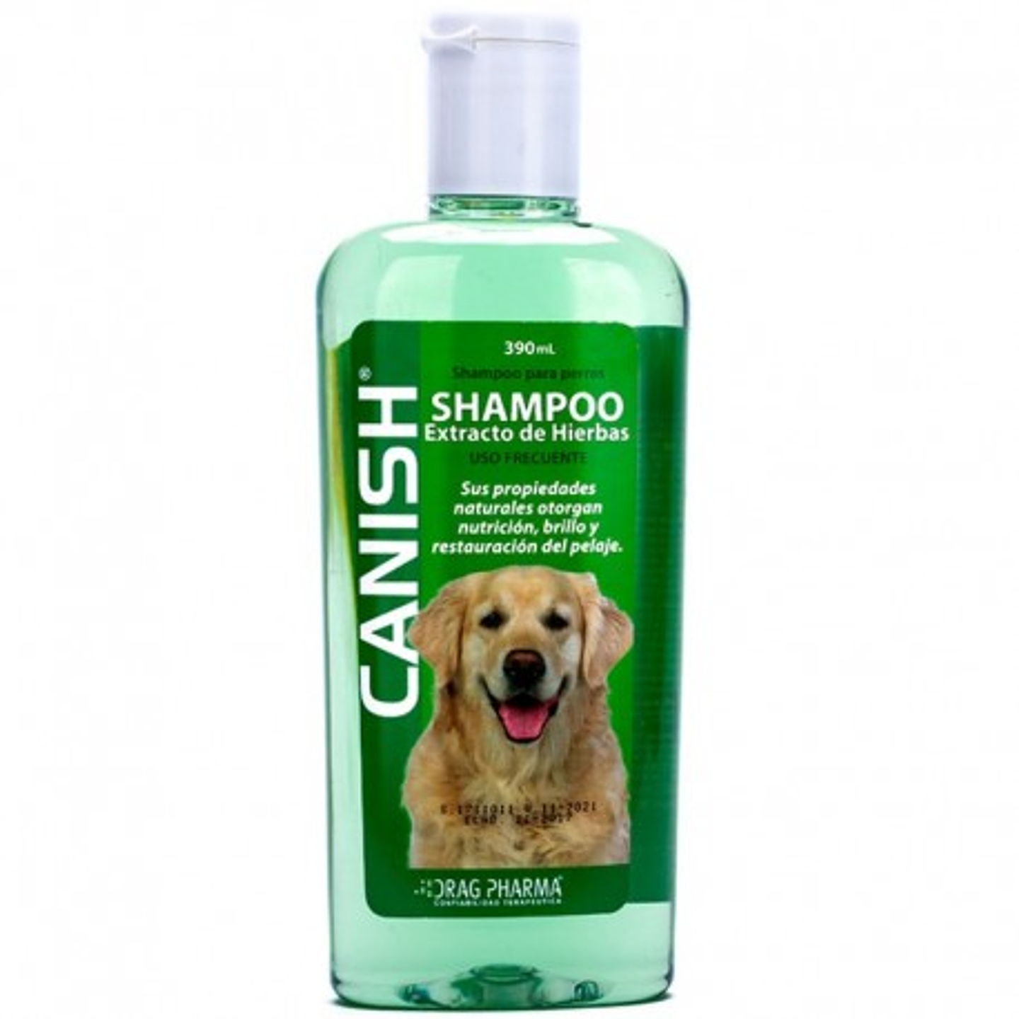 CANISH SHAMPOO EXTRACTO DE HIERBAS 390 ML. 1