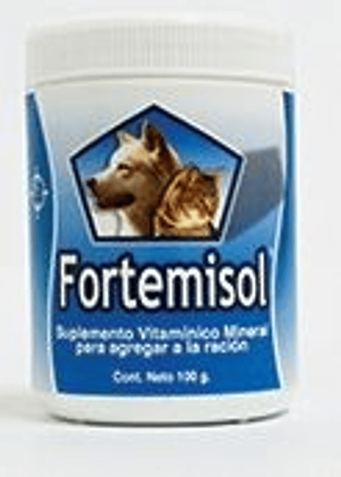 FORTEMISOL SUPLEMENTO VITAMINICO 100 GRS.