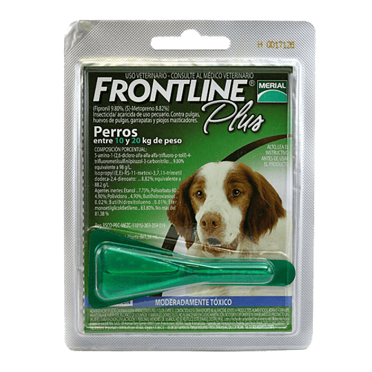 FRONTLINE PLUS 10 - 20 K.