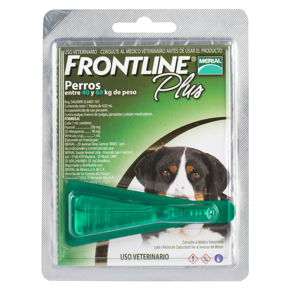 FRONTLINE PLUS PIPETA 40-60KG