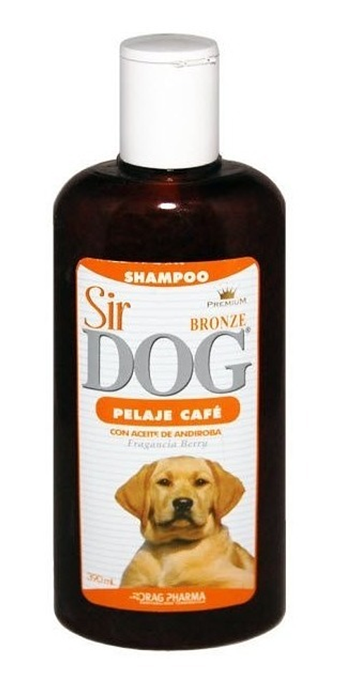 SIR DOG SHAMPOO PELAJE CAFE 390 ML