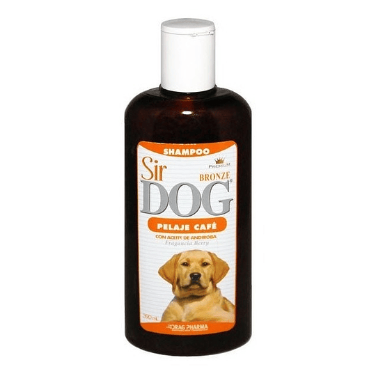 SIR DOG SHAMPOO PELAJE CAFE 390 ML