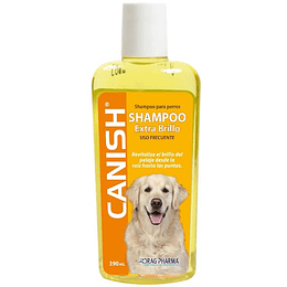 CANISH SHAMPOO EXTRA BRILLO 390ML.