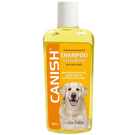 CANISH SHAMPOO EXTRA BRILLO 390ML.