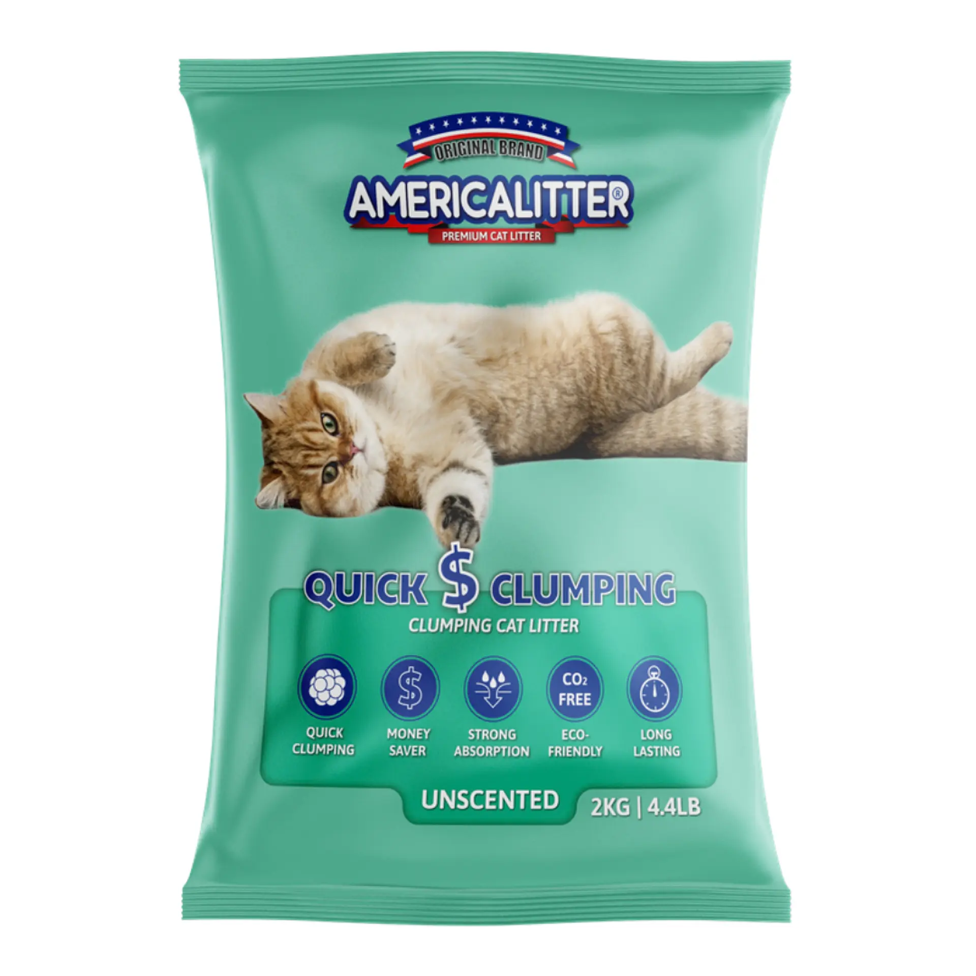 AMERICA LITTER QUICK CLUMPING 2