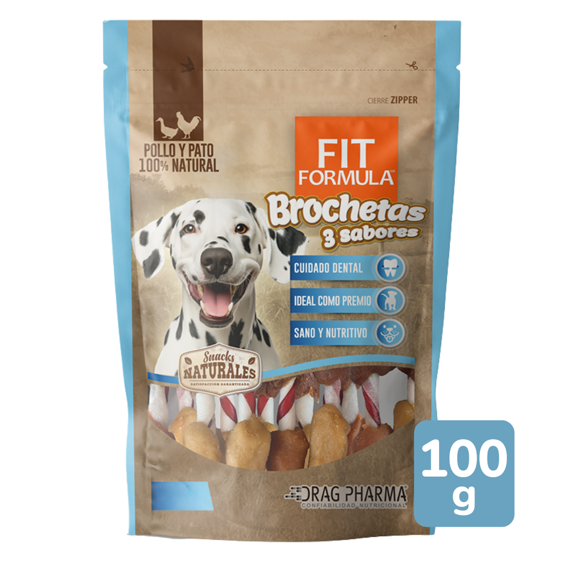 FIT FORMULA SNACK NATURAL BROCHETAS 3 SABORES 2