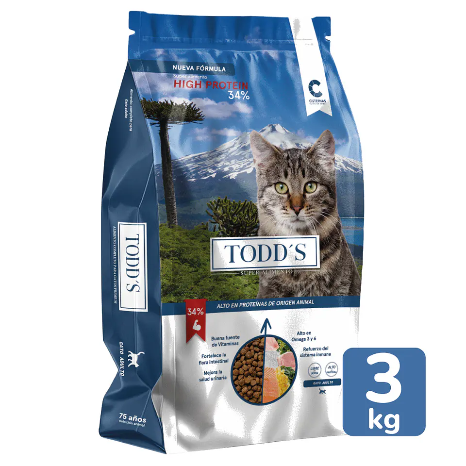 TODD'S GATO TODAS LAS EDADES 2