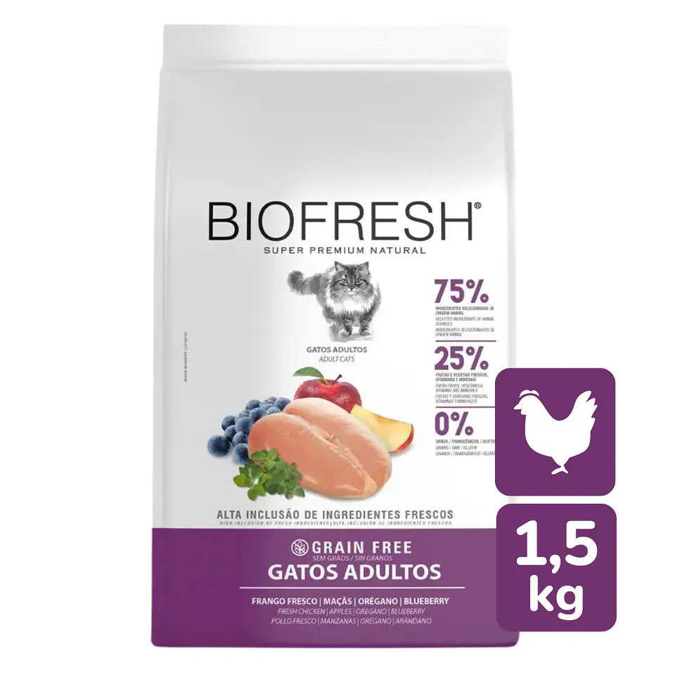 BIOFRESH GATOS ADULTOS POLLO 2