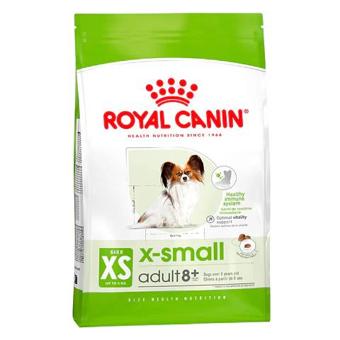 ROYAL CANIN X-SMALL ADULT 8+ 1 K.