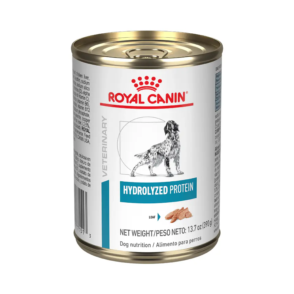 ROYAL CANIN HYDROLYZED PROTEIN LATA 390 G. 1