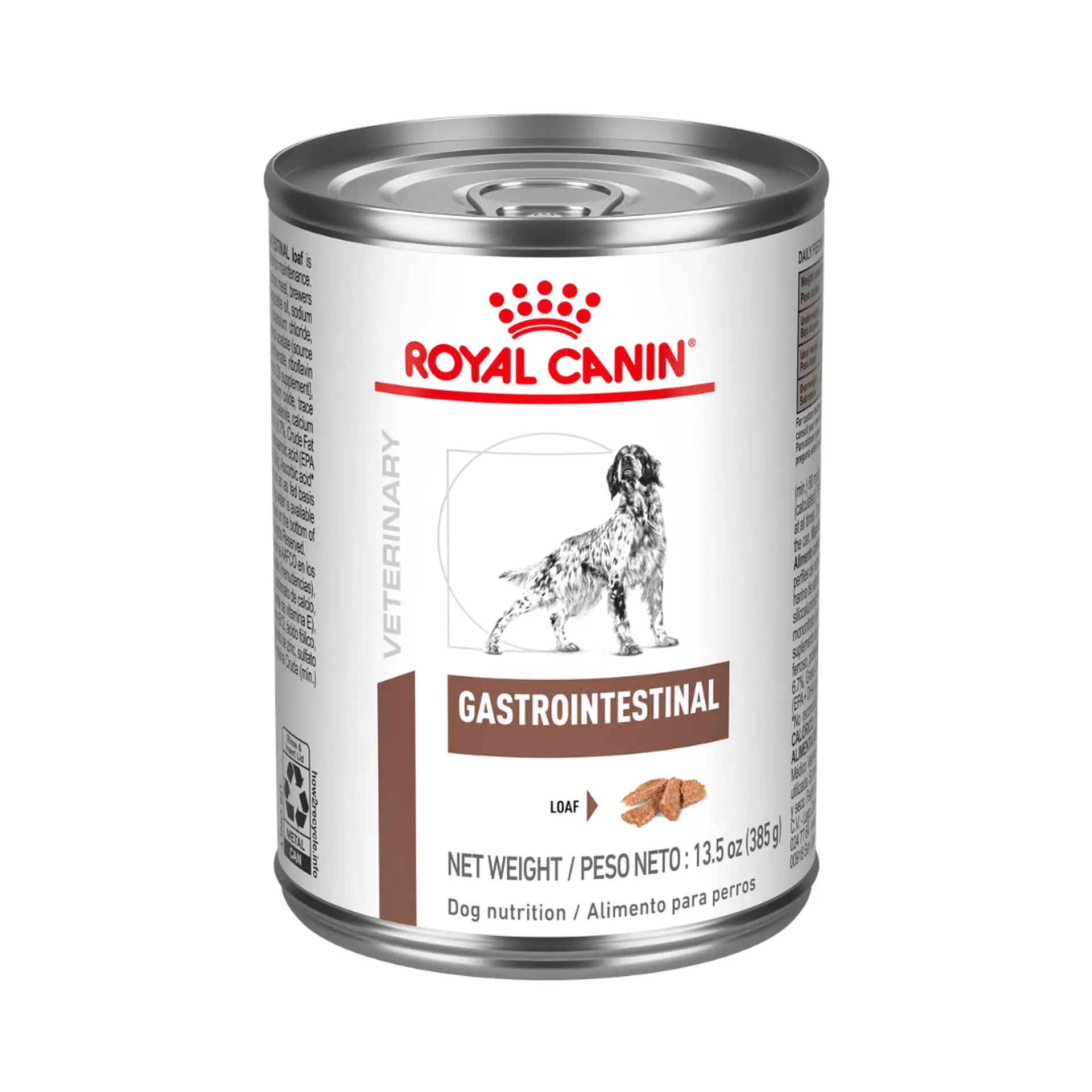 ROYAL CANIN GASTROINTESTINAL CANINO LATA 385 G. 1