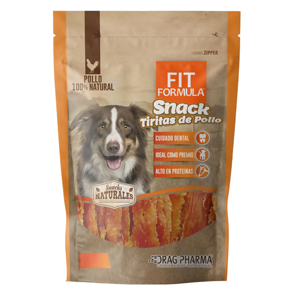 FIT FORMULA SNACK NATURAL TIRITAS DE POLLO 1