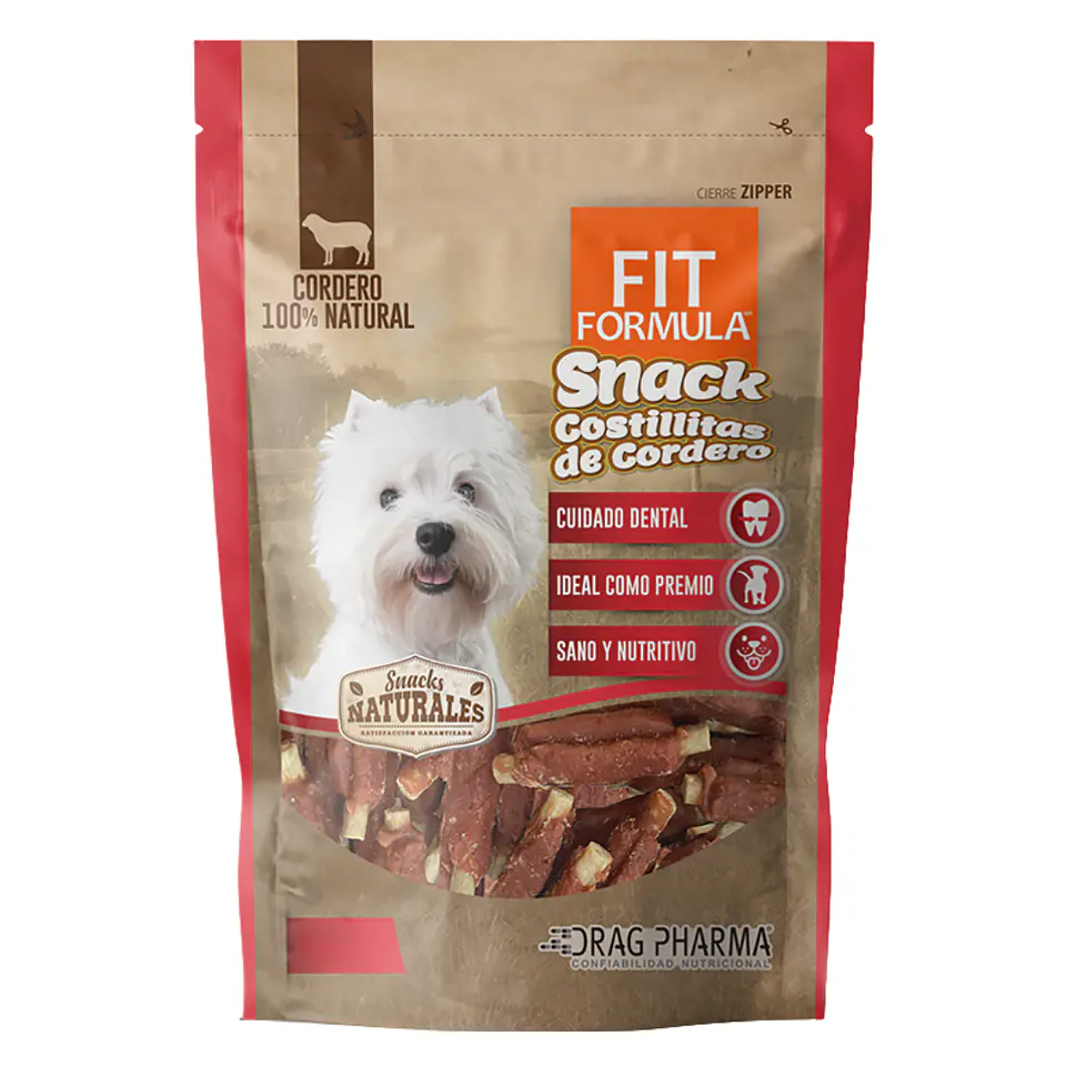 FIT FORMULA SNACK NATURAL COSTILLITAS DE CORDERO 1