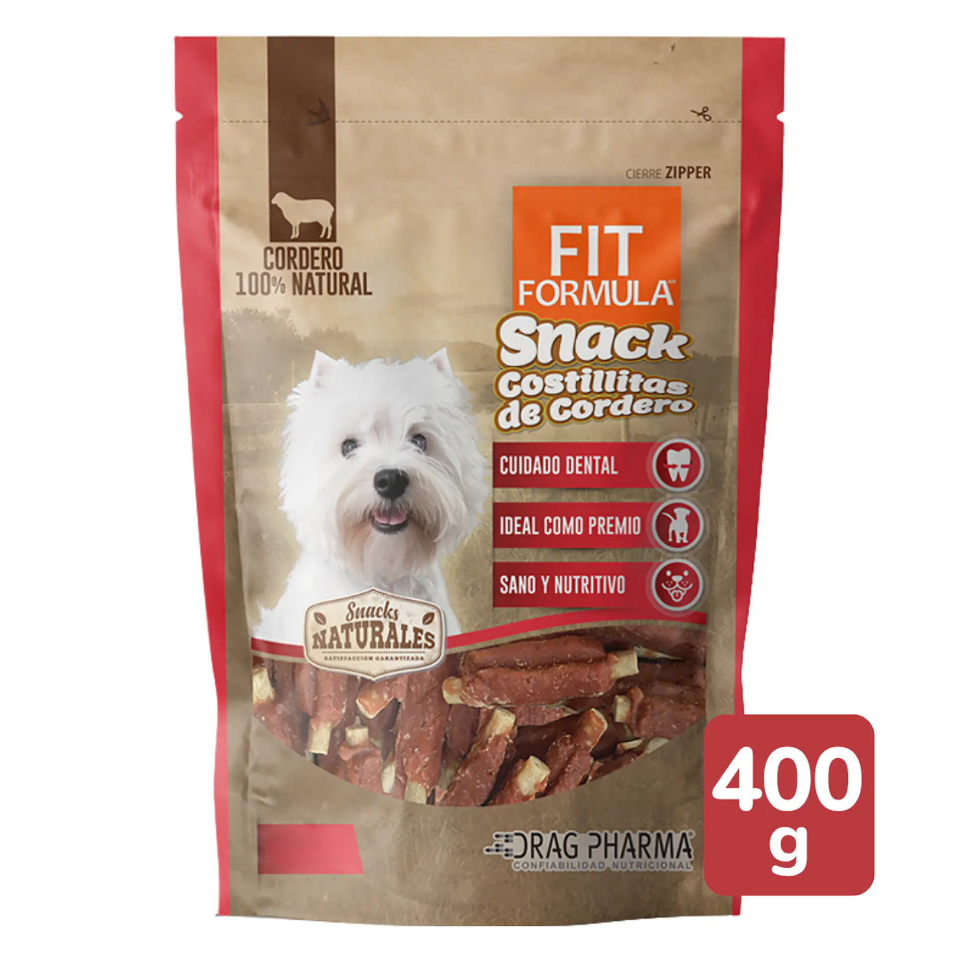FIT FORMULA SNACK NATURAL COSTILLITAS DE CORDERO 3