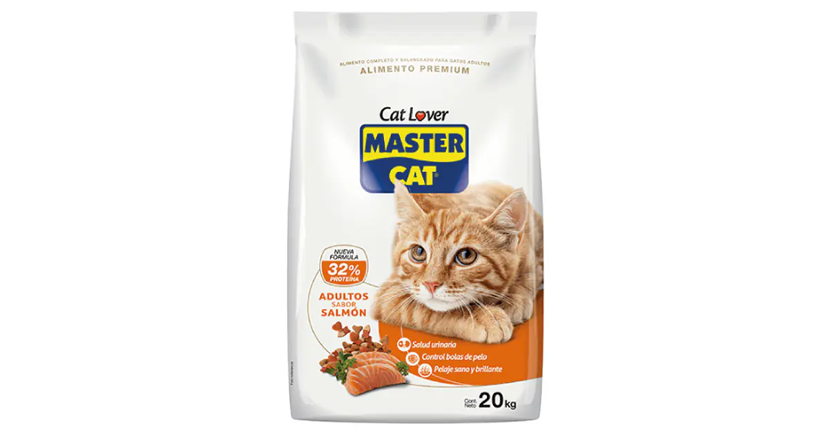 MASTER CAT SALMÓN 20 K.