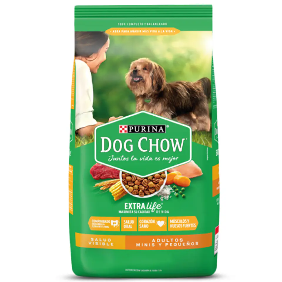 DOG CHOW ADULTOS MINIS Y PEQUEÑOS 1