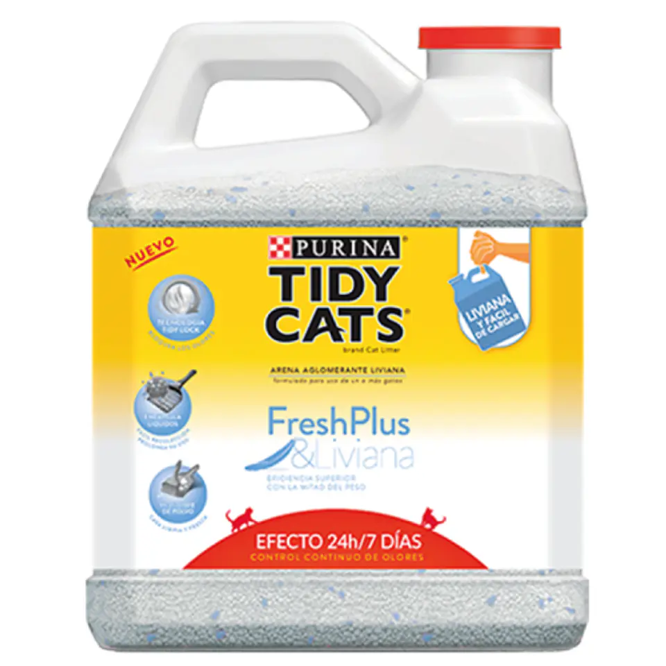 TIDY CATS FRESHPLUS & LIVIANA 2.72 K. 1