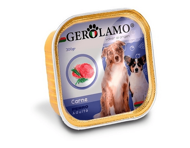 Gerolamo Pate De Carne Para Perro Adulto 300 gr