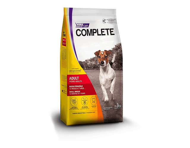 Complete Adulto Razas Pequeñas 3 Kg