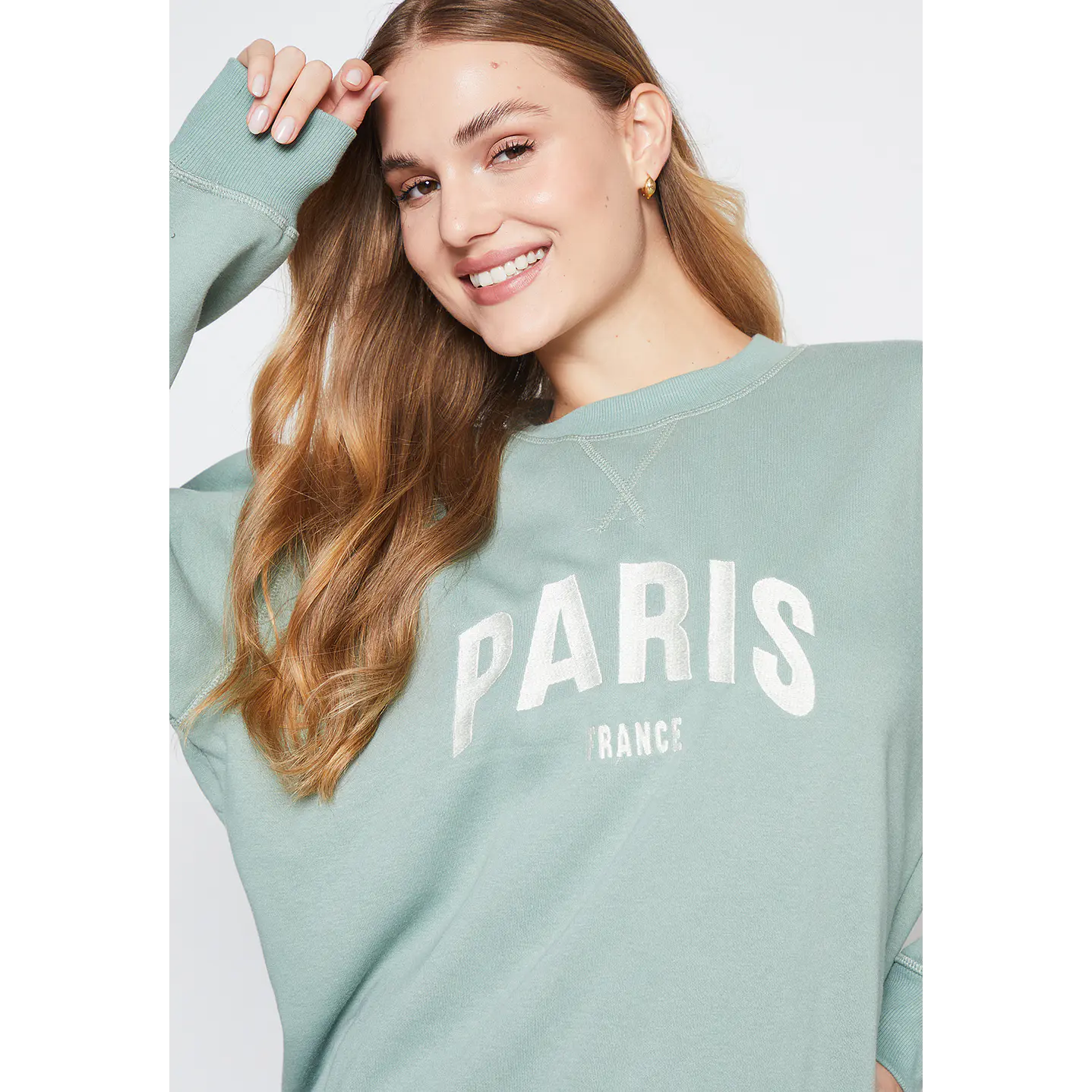 Polerón Mujer Verde Bord Paris Family Shop 2
