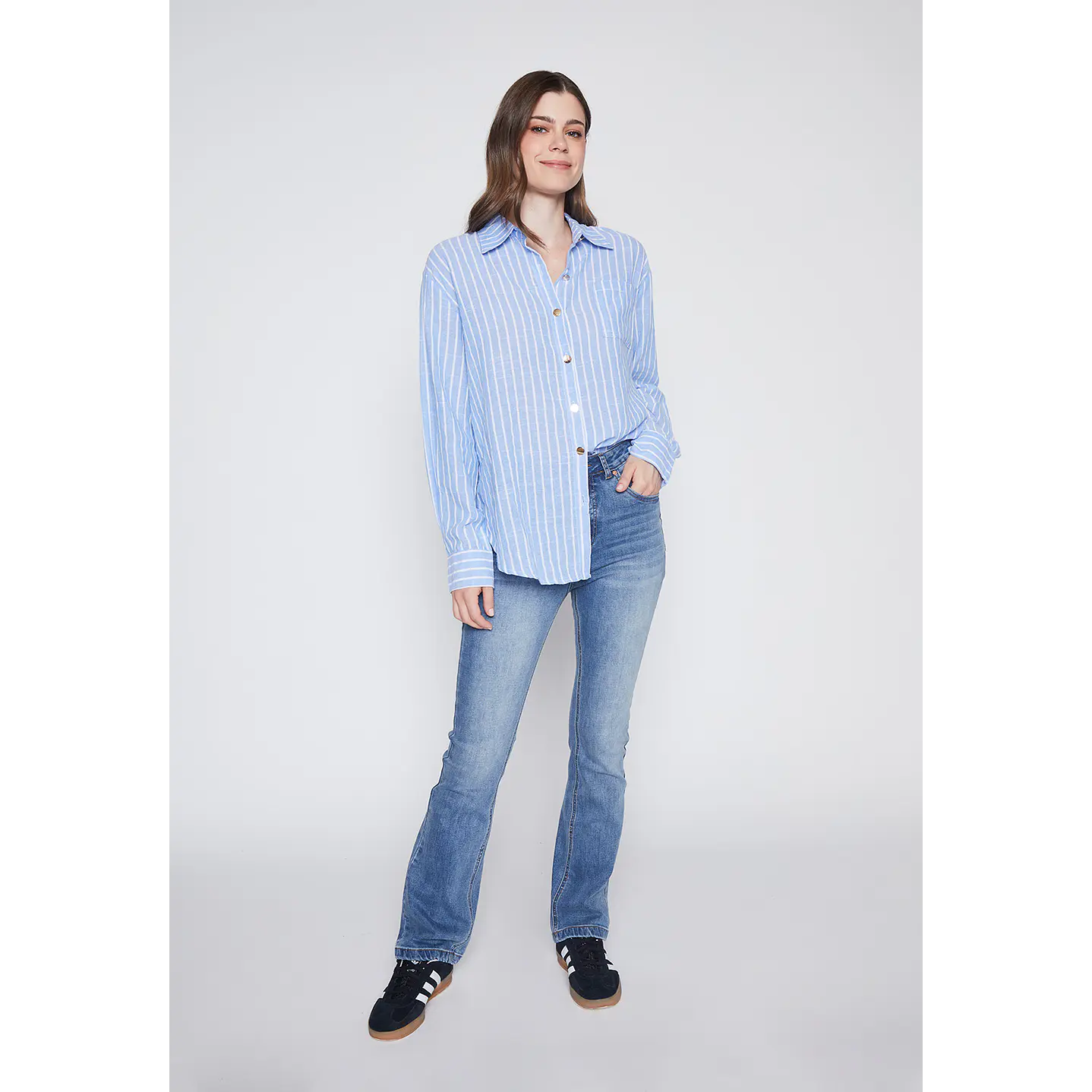 Jeans Mujer Azul Boot Cut Family Shop 3