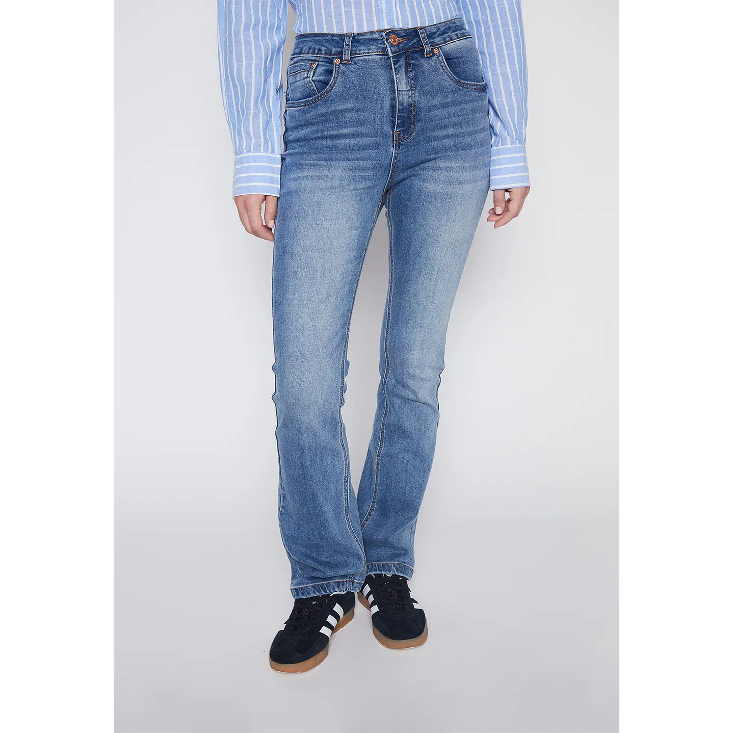 Jeans Mujer Azul Boot Cut Family Shop 1
