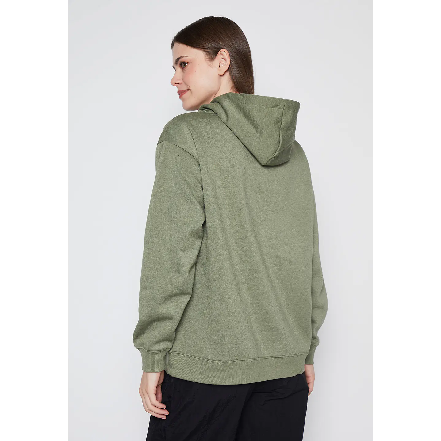 Polerón Mujer Verde Hoodie Family Shop 3