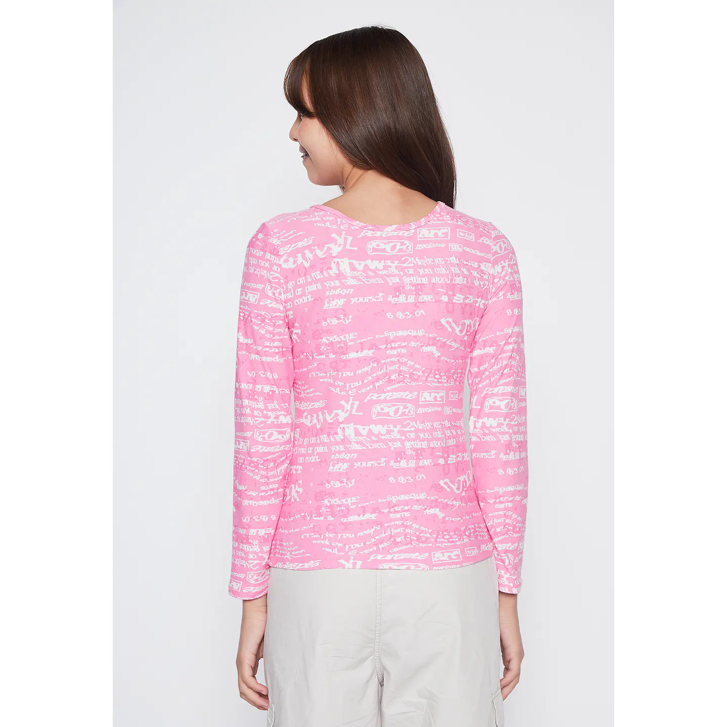 Camiseta Lola Rosado Térmica Family Shop 2