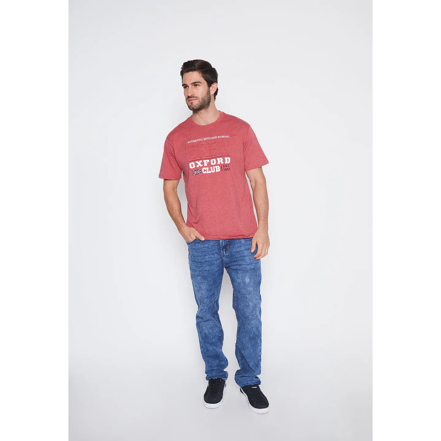 Polera Hombre Rojo London Family Shop 4