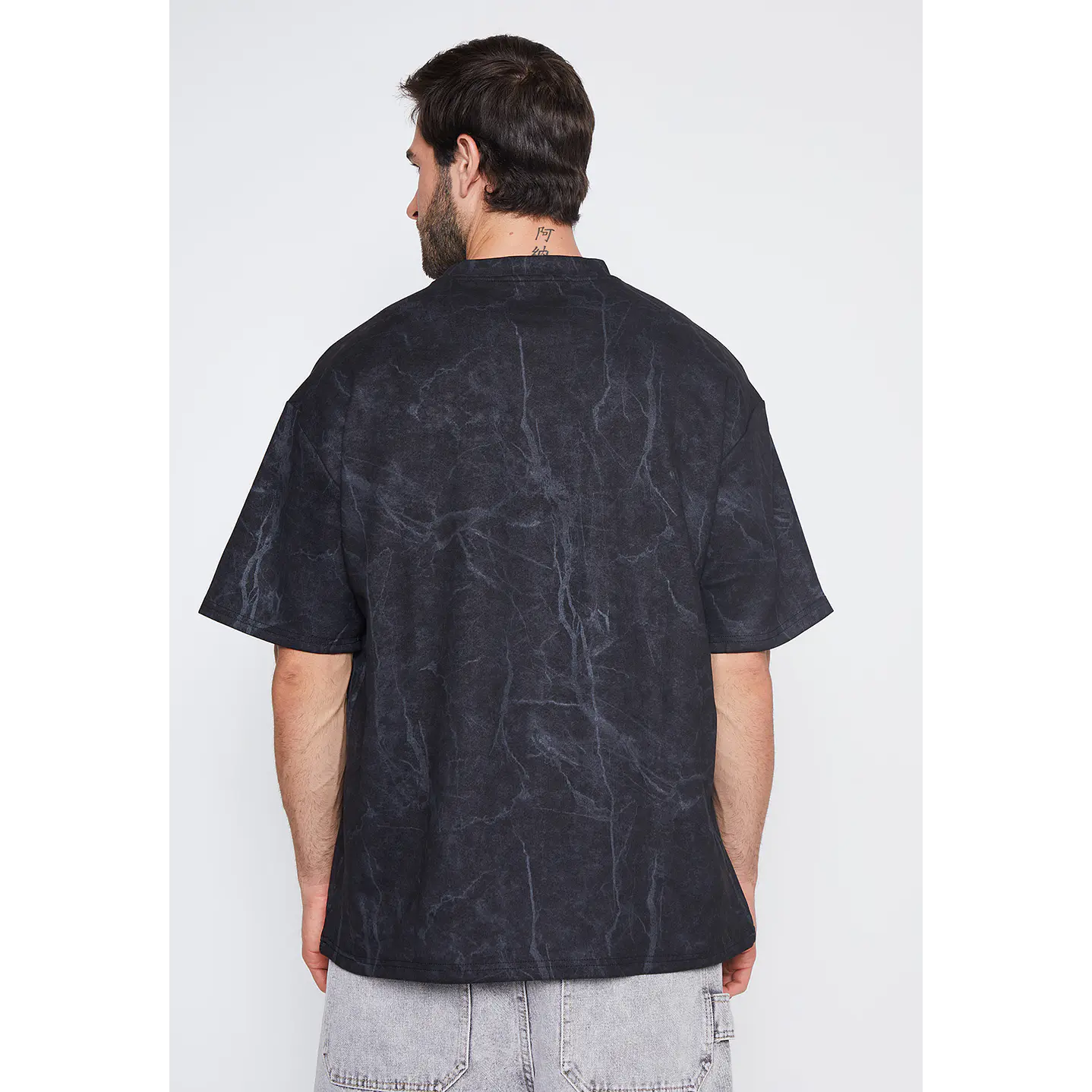 Polera Hombre Gris Manchas Family Shop 3