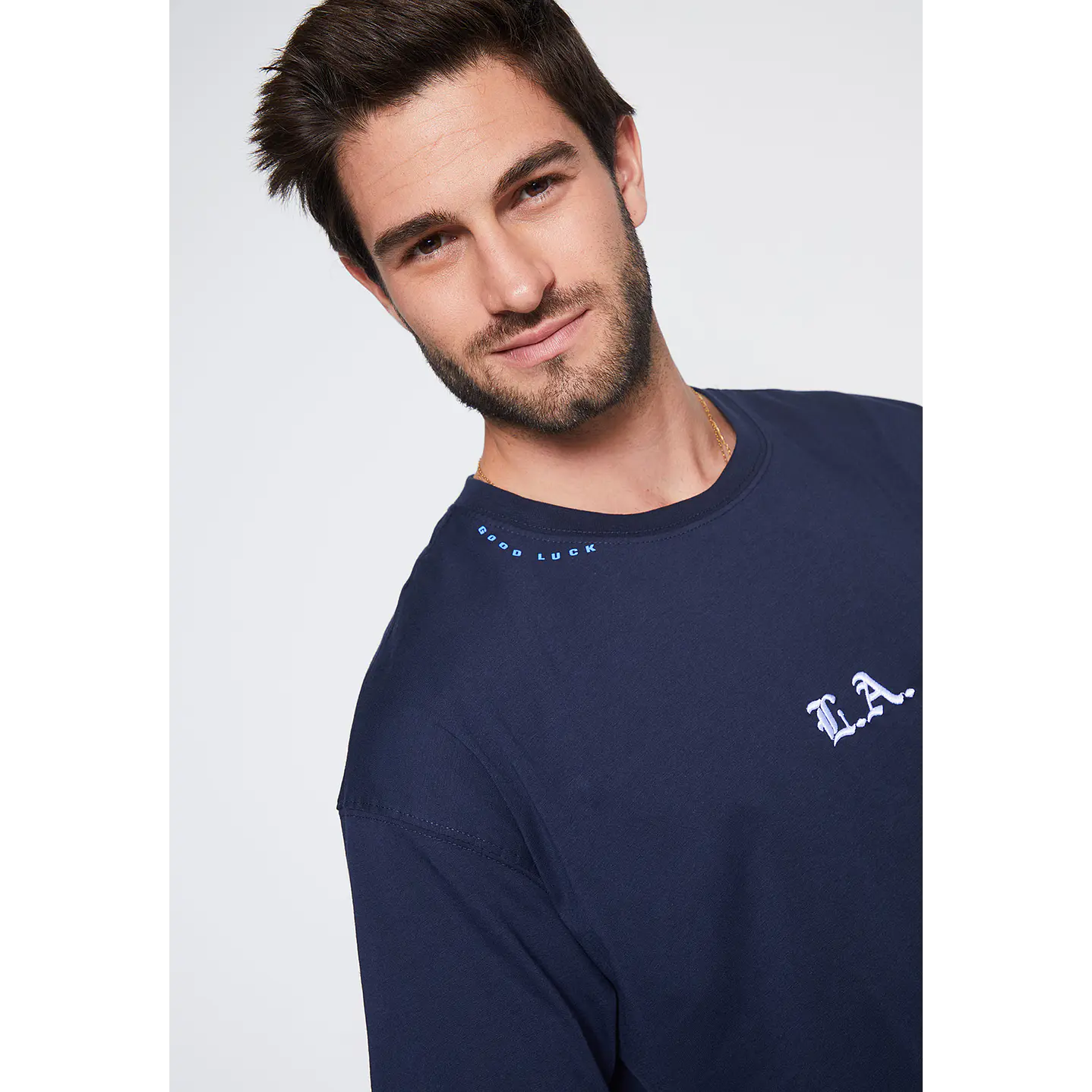 Polera Hombre Azul Estrella Family Shop 2