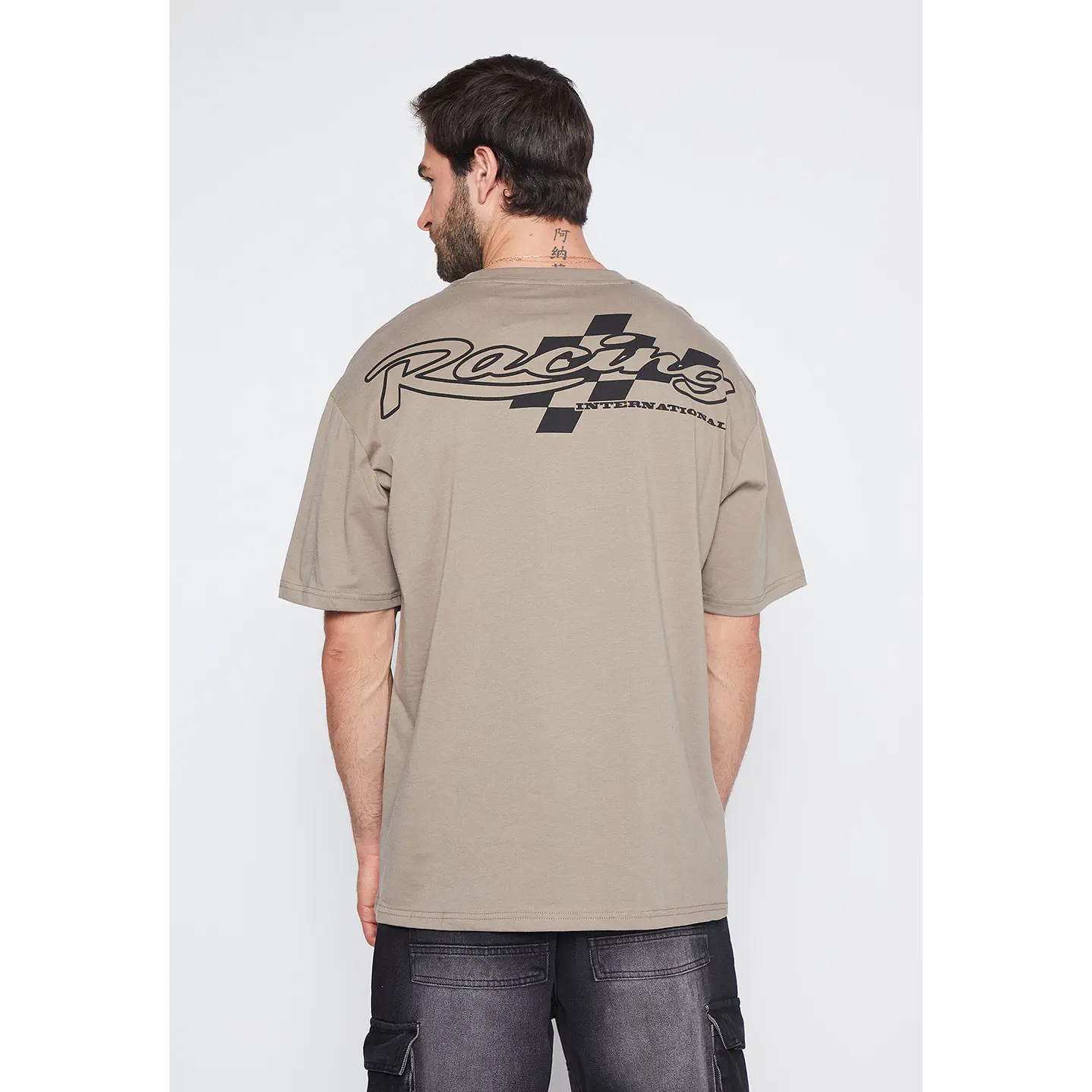 Polera Hombre Beige Racing Club Family Shop 2