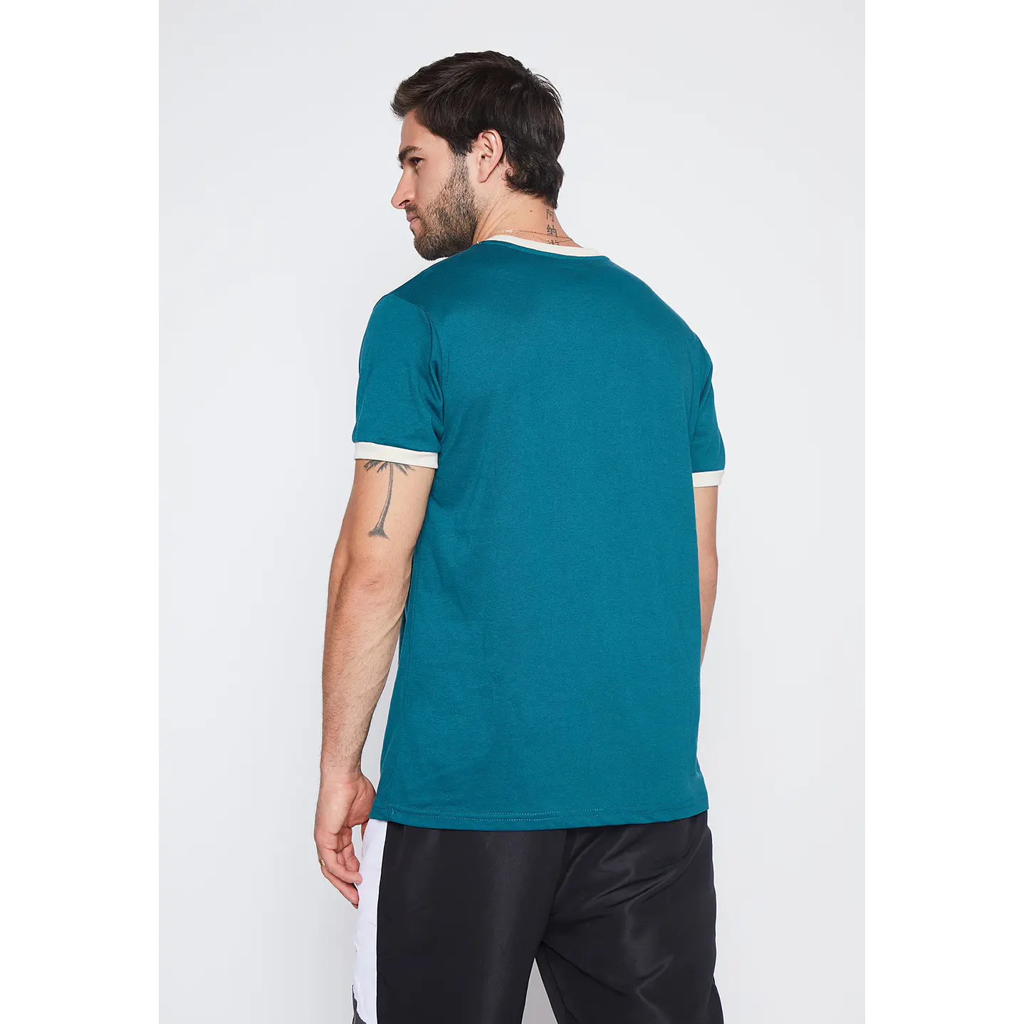 Polera Hombre Verde Corazón Y Pajaro Family Shop 3