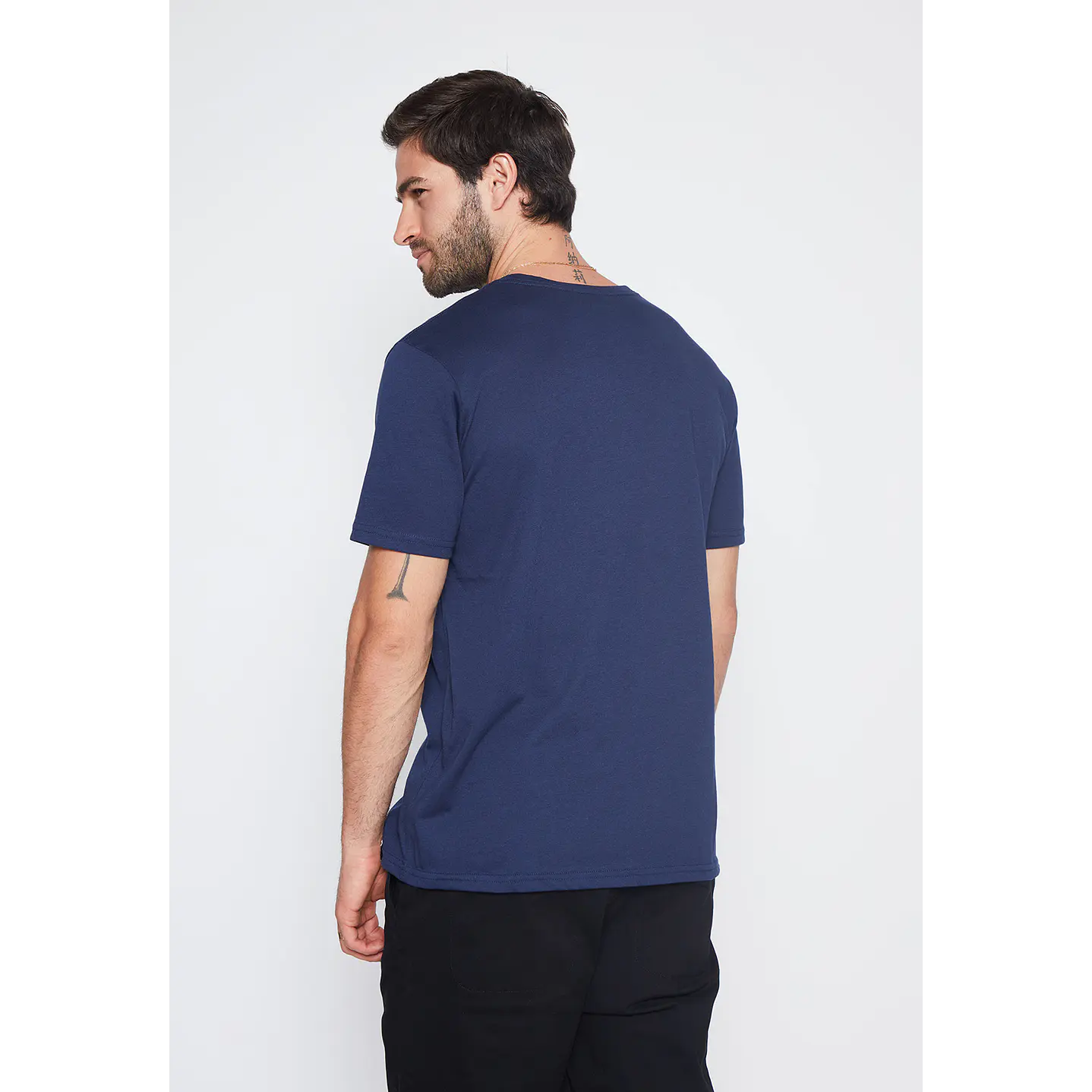Polera Hombre Azul College Basic Rep Family Shop 3
