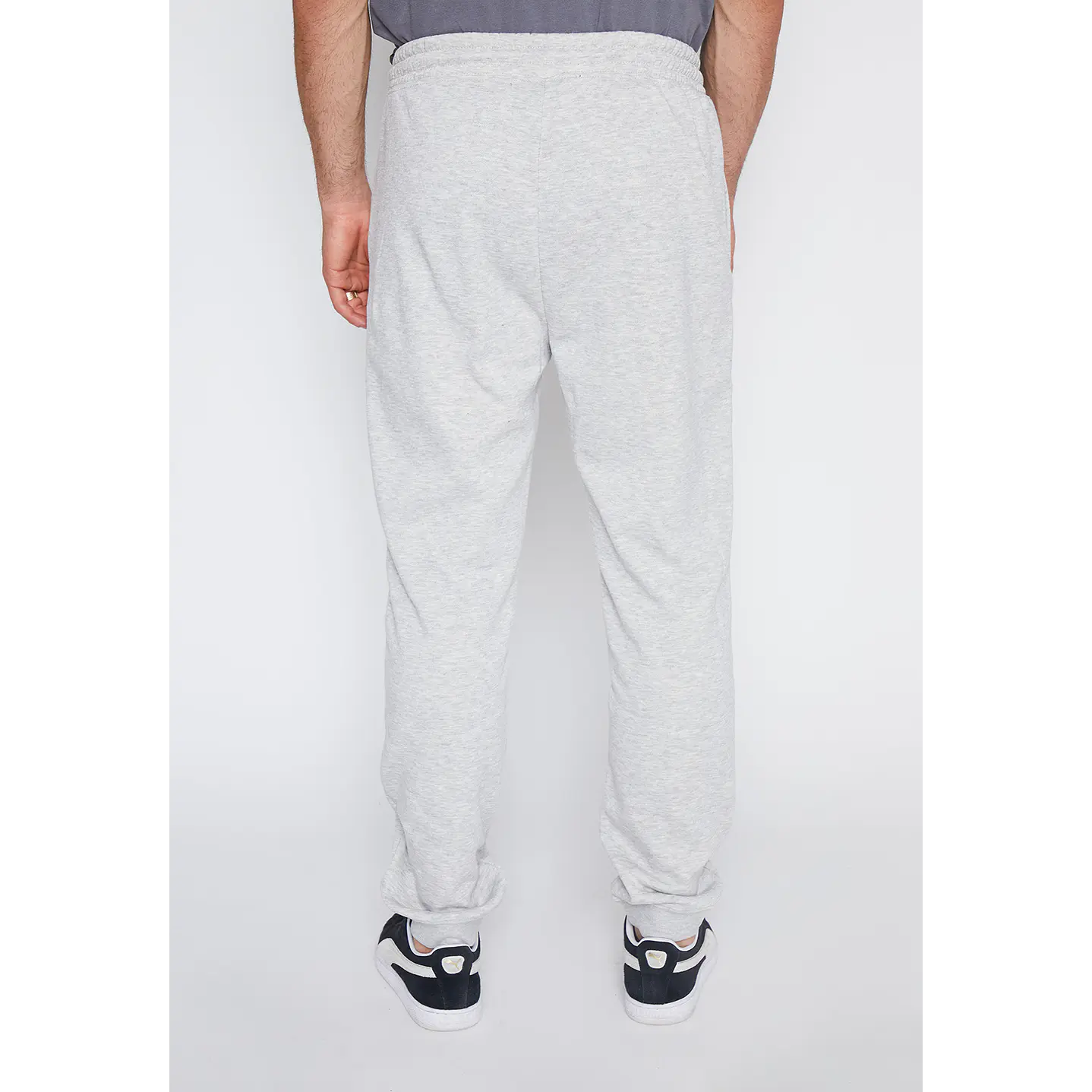Pantalón De Buzo Hombre Gris Liso Family Shop 4