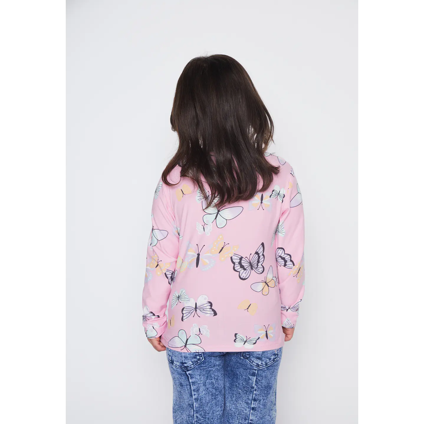 Camiseta Niña Rosado Térmica Family Shop 2