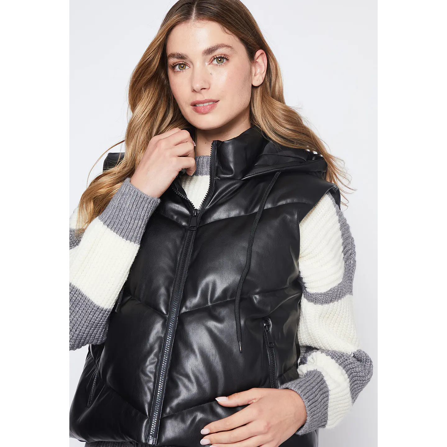 Parka Mujer Negro Diagonal Go Family Shop 2