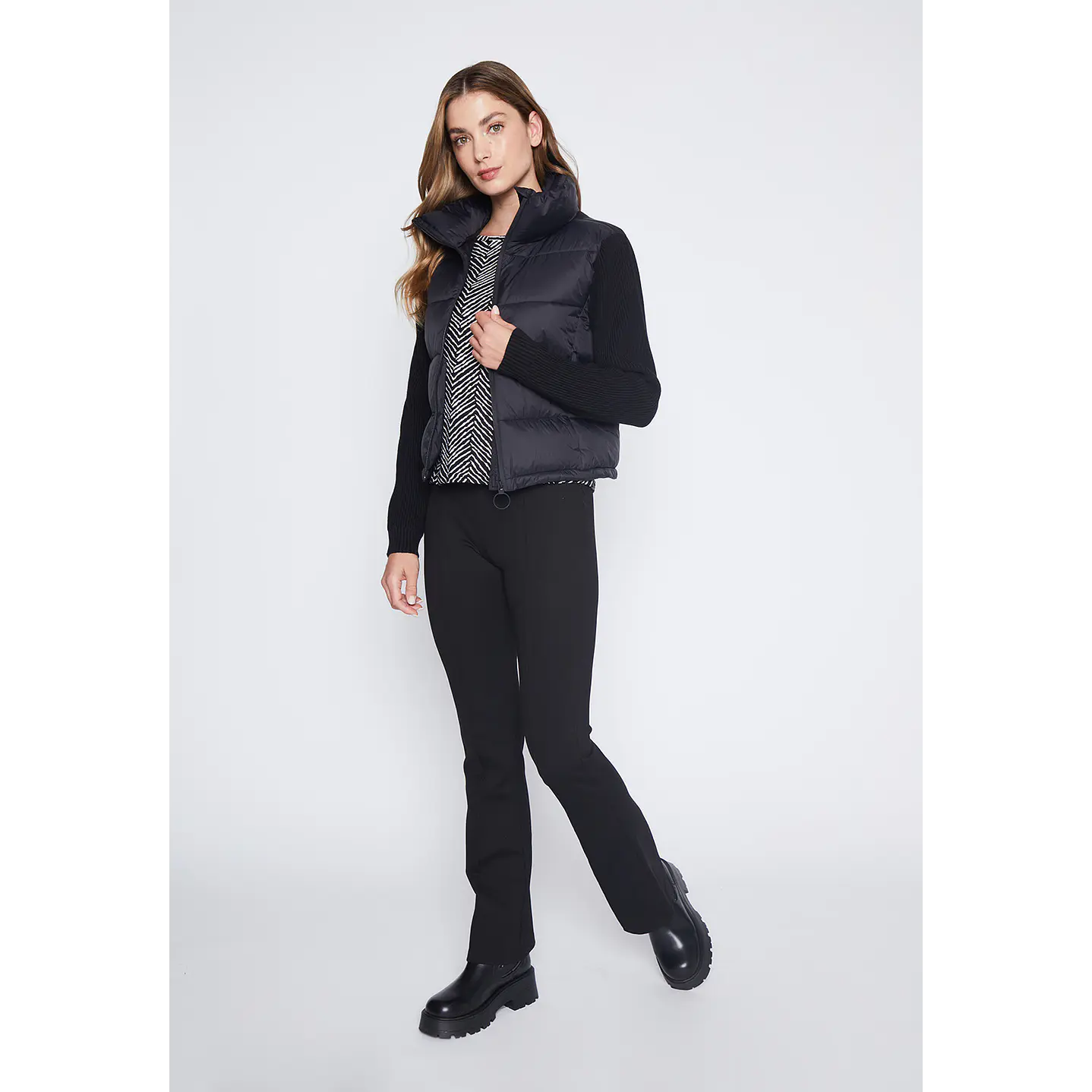 Parka Mujer Negro Lana Family Shop 3