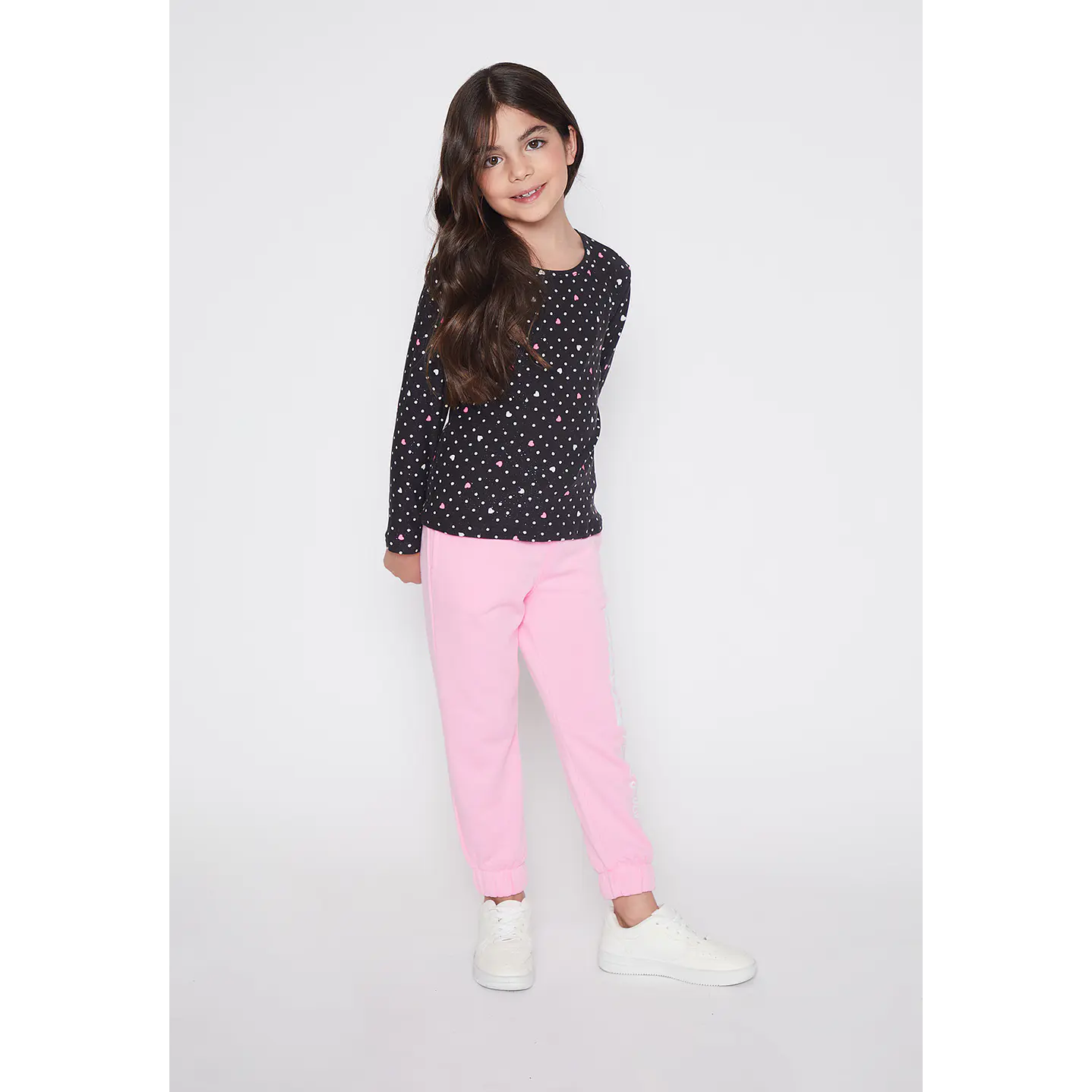 Camiseta Niña Negro Térmica Family Shop 3