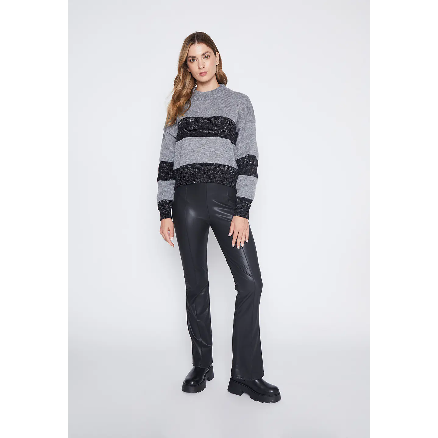 Sweater Mujer Gris Raya Family Shop 4