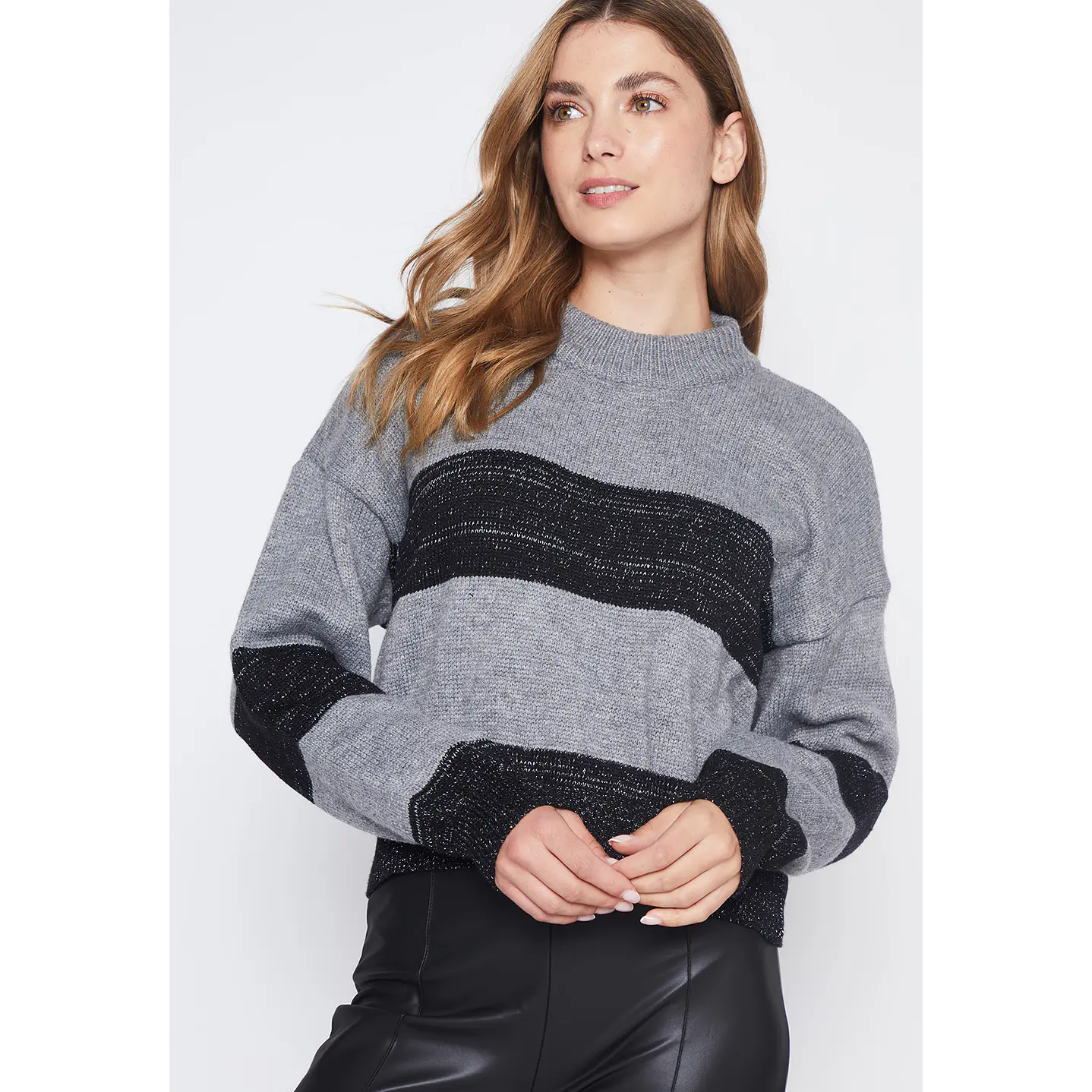 Sweater Mujer Gris Raya Family Shop 2