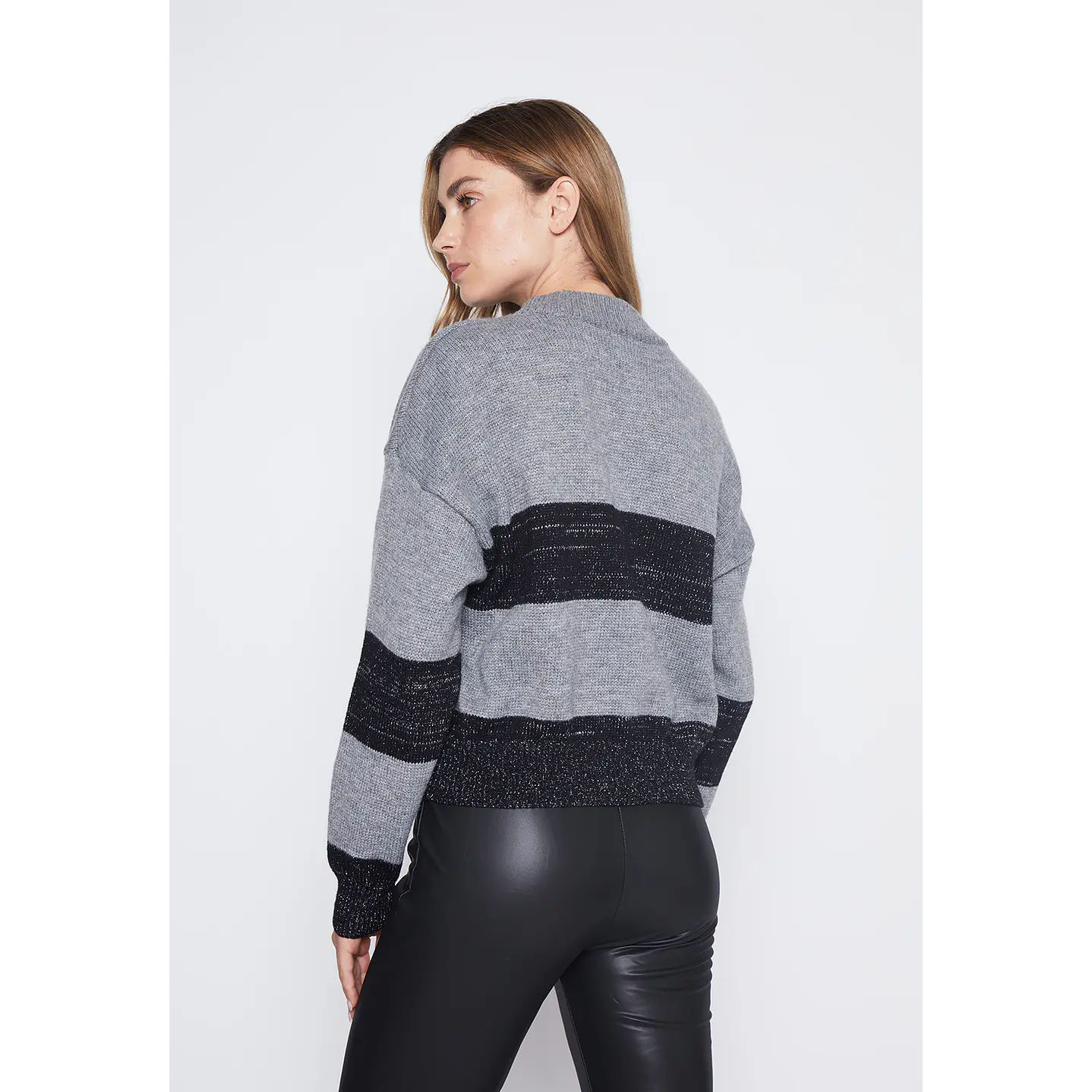 Sweater Mujer Gris Raya Family Shop 3